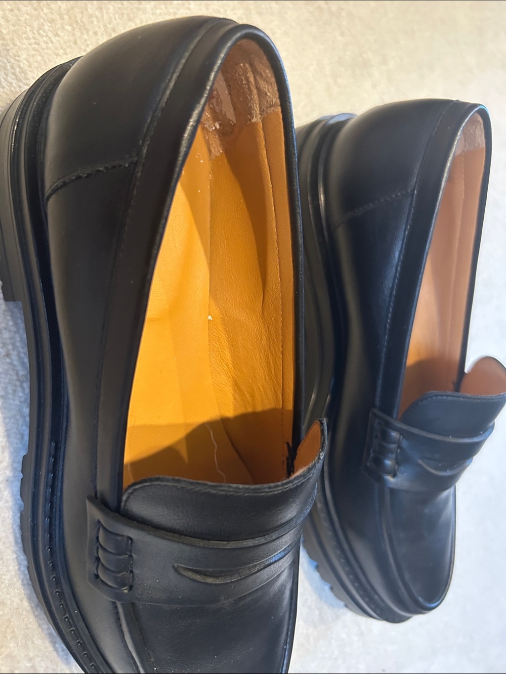 Sezane Albane Loafers Smooth Black - Size 7 - Picture 8 of 9